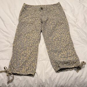 DKNY Print Cargo Pants
